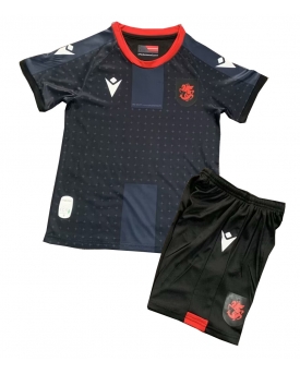 Georgia Maglia Gara Trasferta Repliche Europei 2024 Bambino